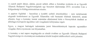 Illustration for article titled A kormány közzétette az amerikaiak korrupcióügyi levelét